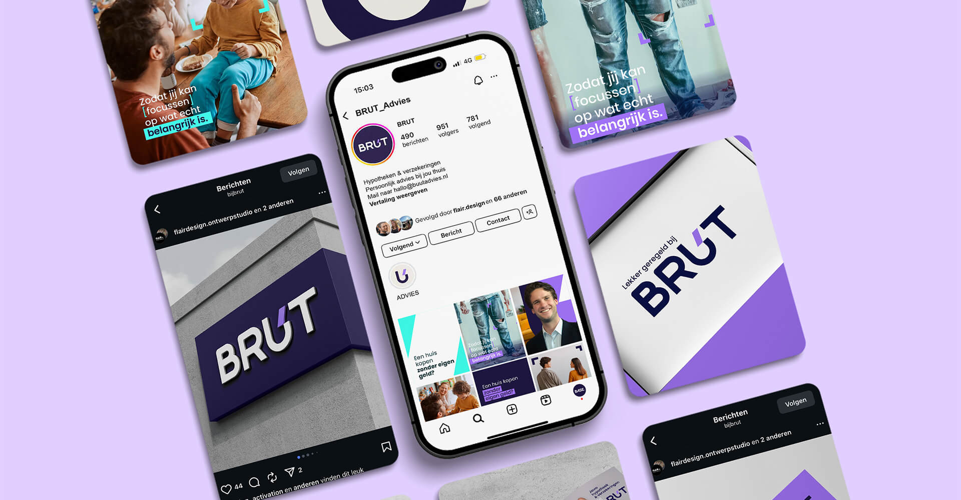 BRUT Branding en huisstijl ontwerp